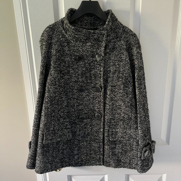 Gerard Darel Women's Wool Coat Jacket Size 38 Double Breasted - Picture 2 of 9